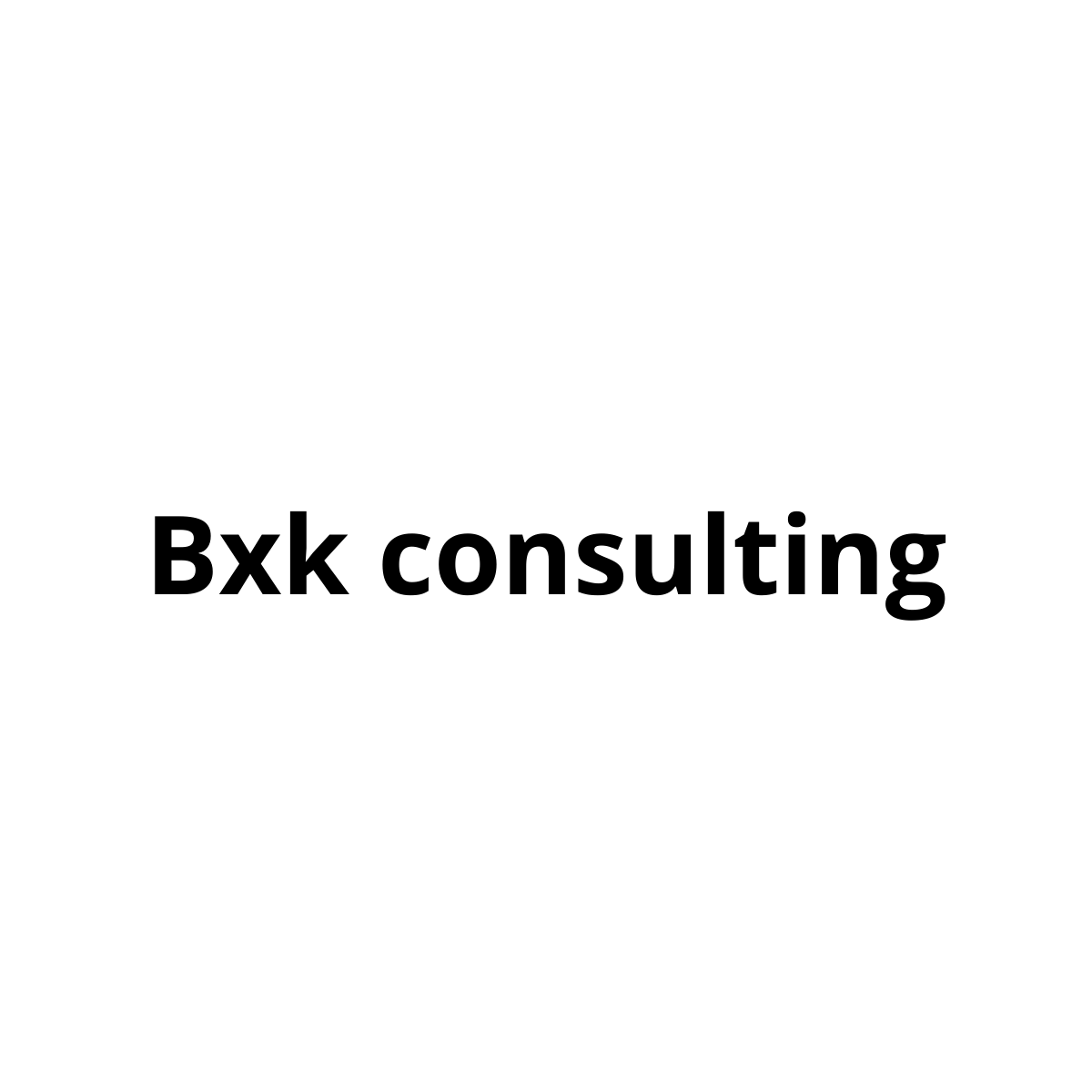 Logo de Bxk consulting