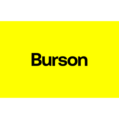 Logo de BURSON